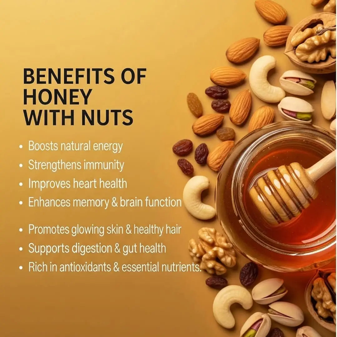 Nuts Honey 100% Organic